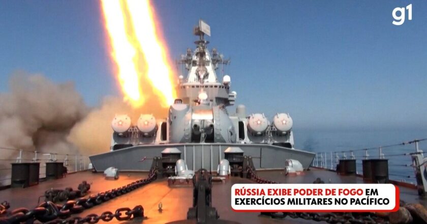 Rússia exibe poder de fogo em VÍDEO de exercícios militares no Pacífico em meio a negociações de cessar-fogo com a Ucrânia | Ucrânia e Rússia