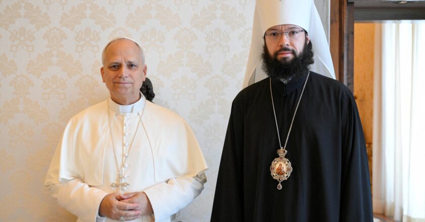 Papa Leão XIV recebe representante da Igreja Ortodoxa Russa e discute guerra na Ucrânia