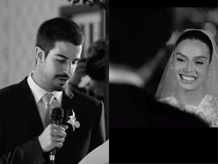 Enzo Celulari emociona ao publicar discurso feito no casamento de Lancellotti e Gabriel David