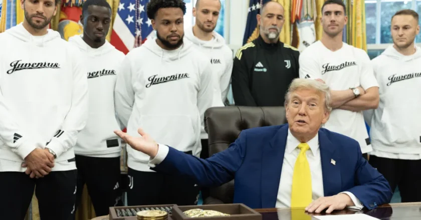 Visita a Donald Trump causa mal-estar na Juventus: “Não tive escolha…”