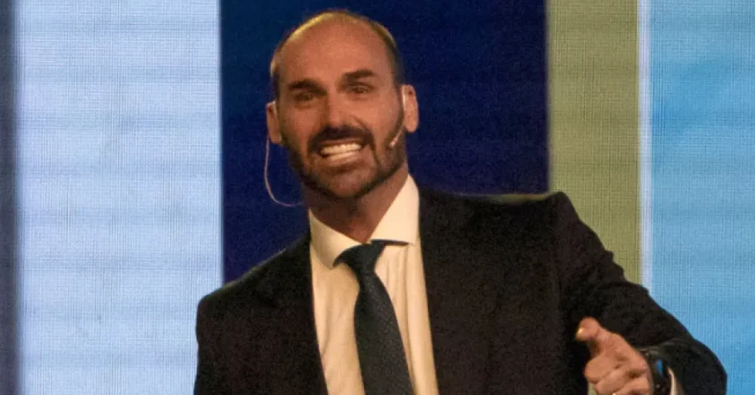 PF reage a Eduardo Bolsonaro após ameaça a delegado em live nos EUA